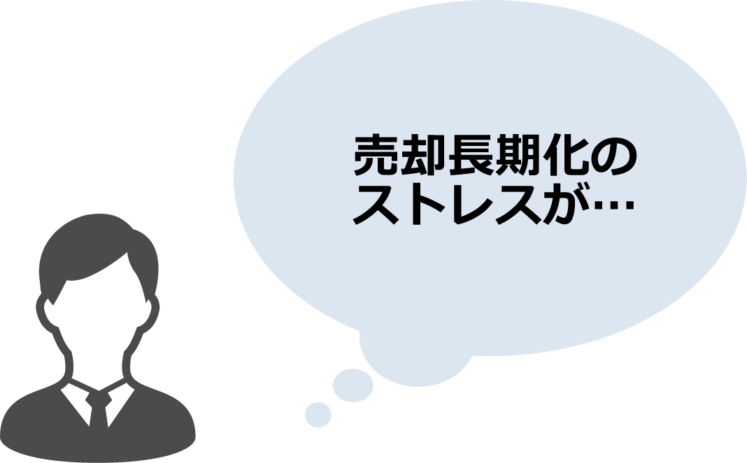 周囲に知られずに 売却したい…